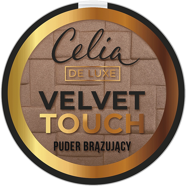 Пудра для обличчя - Celia De Luxe Velvet Touch Pressed Powder — фото N1