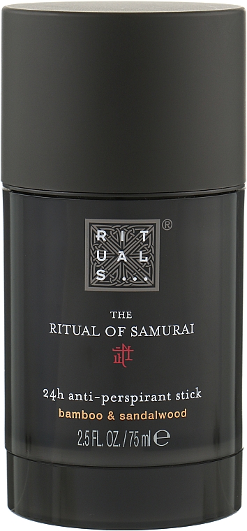 Rituals C-RI-372-75 Samurai Sport 24H Anti-Perspirant Stick, 75 ml :  : Beauty