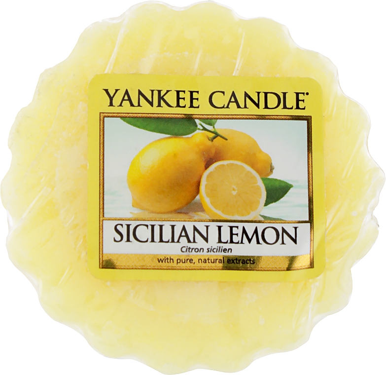 Ароматичний віск  - Yankee Candle Sicilian Lemon Wax Melts — фото N1