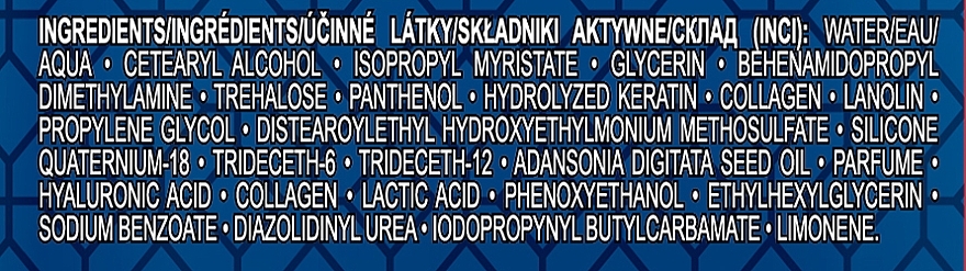 Бальзам для волосся "Гіперживлення від коренів до кінчиків" - Pharma Group Laboratories Hyaluronic Acid + Collagen — фото N9