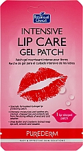 Парфумерія, косметика Гідрогелевий патч для губ - Purederm Intensive Lip Care Gel Patch