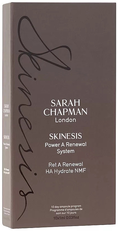 Ампули для обличчя, 10 днів - Sarah Chapman Skinesis Power A Renewal System — фото N1