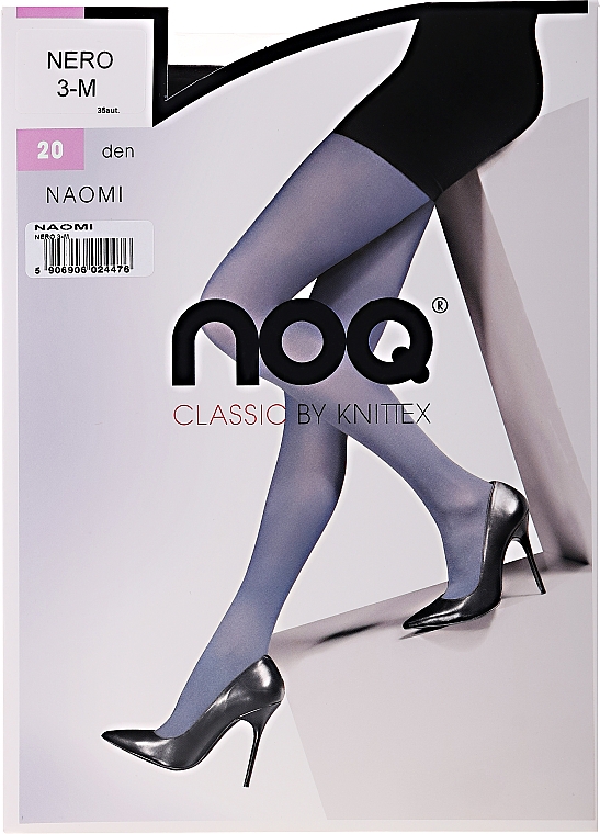 Колготки для женщин "Naomi " 20 Den, nero - Knittex — фото N3