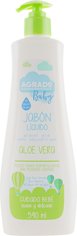 Жидкое мыло детское - Agrado Aloe Vera Baby Liquid Soap