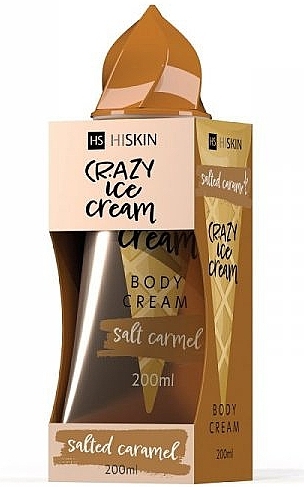 Крем для тела "Salted Caramel" - HiSkin Crazy Ice Cream Body — фото N1