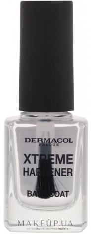Экстремальный укрепить для ногтей - Dermacol Xtreme Hardener Base Coat — фото 11ml