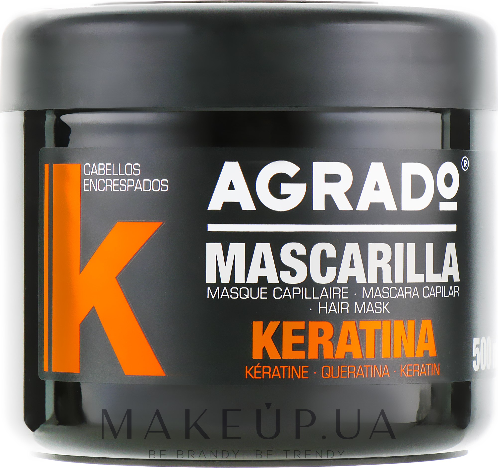 Маска для волосся - Agrado Keratin Hair Mask — фото 500ml