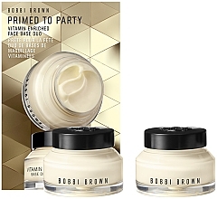 Духи, Парфюмерия, косметика Набор - Bobbi Brown Primed to Party Vitamin Enriched Face Base Duo (cr/2x50ml)