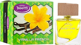 Ароматизатор спрей-корок для авто "Ванільний френч" - Tasotti Secret Cube Vanilla French — фото N2