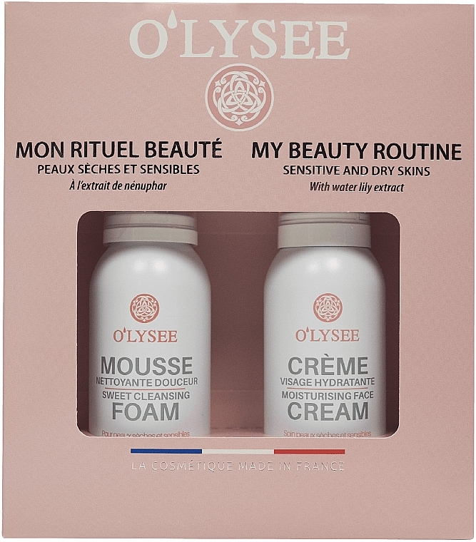 Набор - O'lysee My Beauty Routine (foam/100ml + cr/75ml) — фото N1