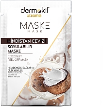 Маска-пленка для лица - Dermokil Coconut Peel Off Mask (саше) — фото N1