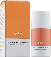 Увлажняющий крем для лица с маслом ши и скваланом - Spani — фото N2