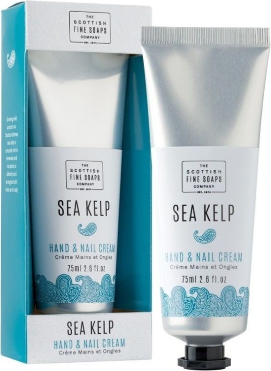 Крем для рук и ногтей - Scottish Fine Soaps Sea Kelp Hand & Nail Cream — фото N1