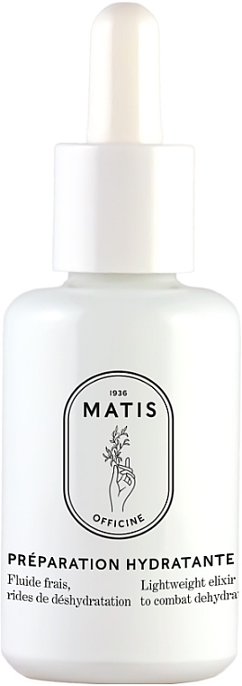 Зволожувальний еліксир-сироватка з гіалуроновою кислотою для обличчя - Matis Moisturizing Elixir Serum — фото N1