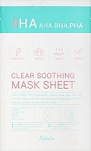 Парфумерія, косметика Тканинна маска з кислотами 3НА - Esfolio ЗНА Clear Soothing Mask Sheet