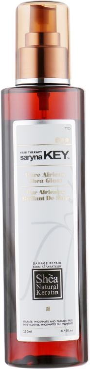 Спрей-блиск з олією ши - Saryna Key Damage Repair Keratin Treatment Pure African Shea Gloss — фото N5