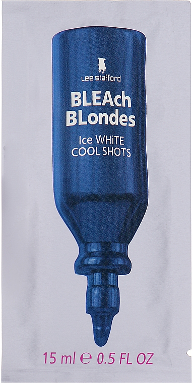 Тонувальний засіб для миттєвого платинового відтінку освітленого волосся - Lee Stafford Ice White Cool Shots — фото N3