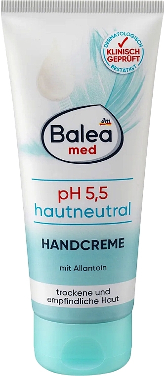 Крем для рук "Зволожувальний" - Balea Med Hand Cream pH 5,5 — фото N1