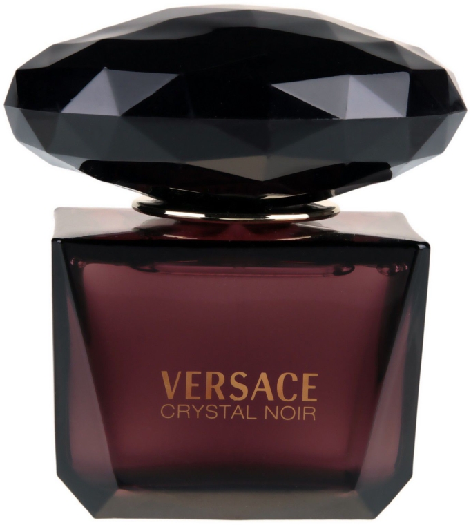 Versace Crystal Noir - Набор (edt/90ml + edt/5ml + sh/gel/100ml + b/lot/100ml) — фото N4