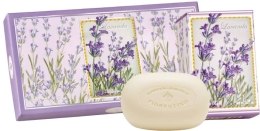 Духи, Парфюмерия, косметика Набор мыла туалетного "Лаванда" - Saponificio Artigianale Fiorentino Lavanda (Soap/3х150g)