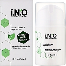 Восстанавливающая несмываемая маска для волос - I.N.O Leave-In Instant Repair Mask — фото N2