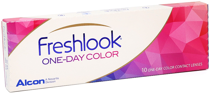 Кольорові контактні лінзи, одноденні, 10 шт., Green - Alcon FreshLook One-Day Color — фото N1