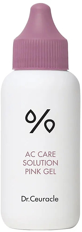 Гель для умывания для проблемной кожи лица - Dr.Ceuracle AC Cure Solution Pink Gel — фото N1