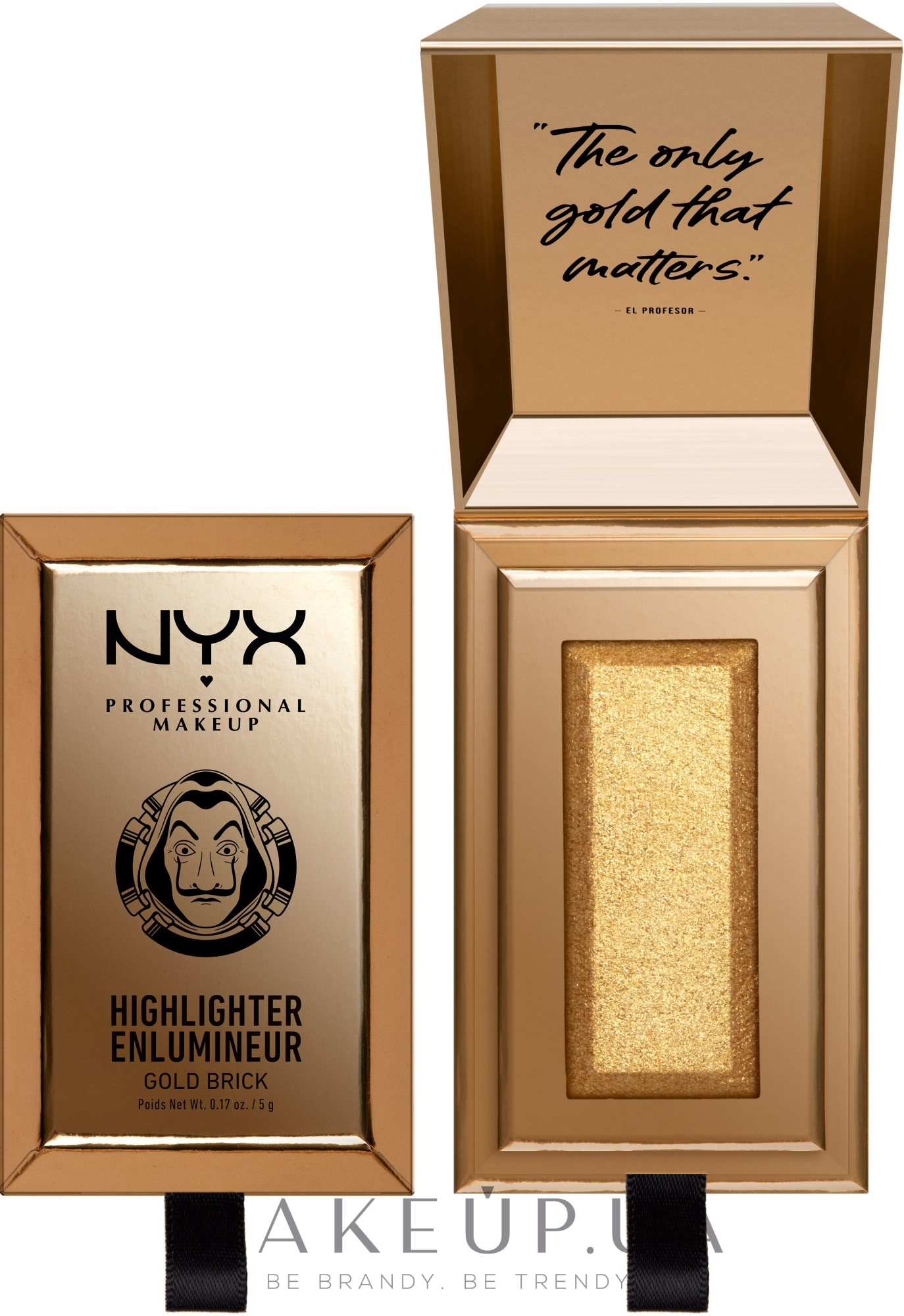 NYX Professional Makeup La Casa De Papel Highlighter - Хайлайтер для лица:  купить по лучшей цене в Украине | Makeup.ua