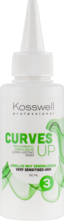 Засіб для довготривалої укладки - Kosswell Professional Curves Up 3 — фото N1