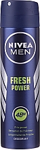 Духи, Парфюмерия, косметика Дезодорант-спрей - NIVEA MEN Fresh Power Deodorant Spray