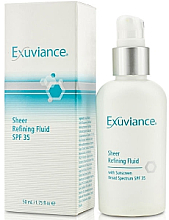 Духи, Парфюмерия, косметика Очищающий флюид для лица SPF 35 - Exuviance Sheer Refining Fluid SPF 35