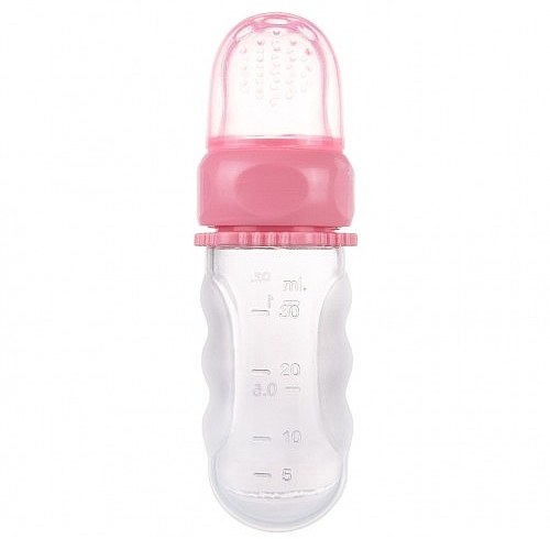 Силіконовий ніблер для годування, рожевий - Canpol Babies — фото N2