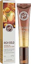 Питательный крем для ухода за кожей век с золотом - Enough Rich Gold Intensive Pro Nourishing Eye Cream — фото N2