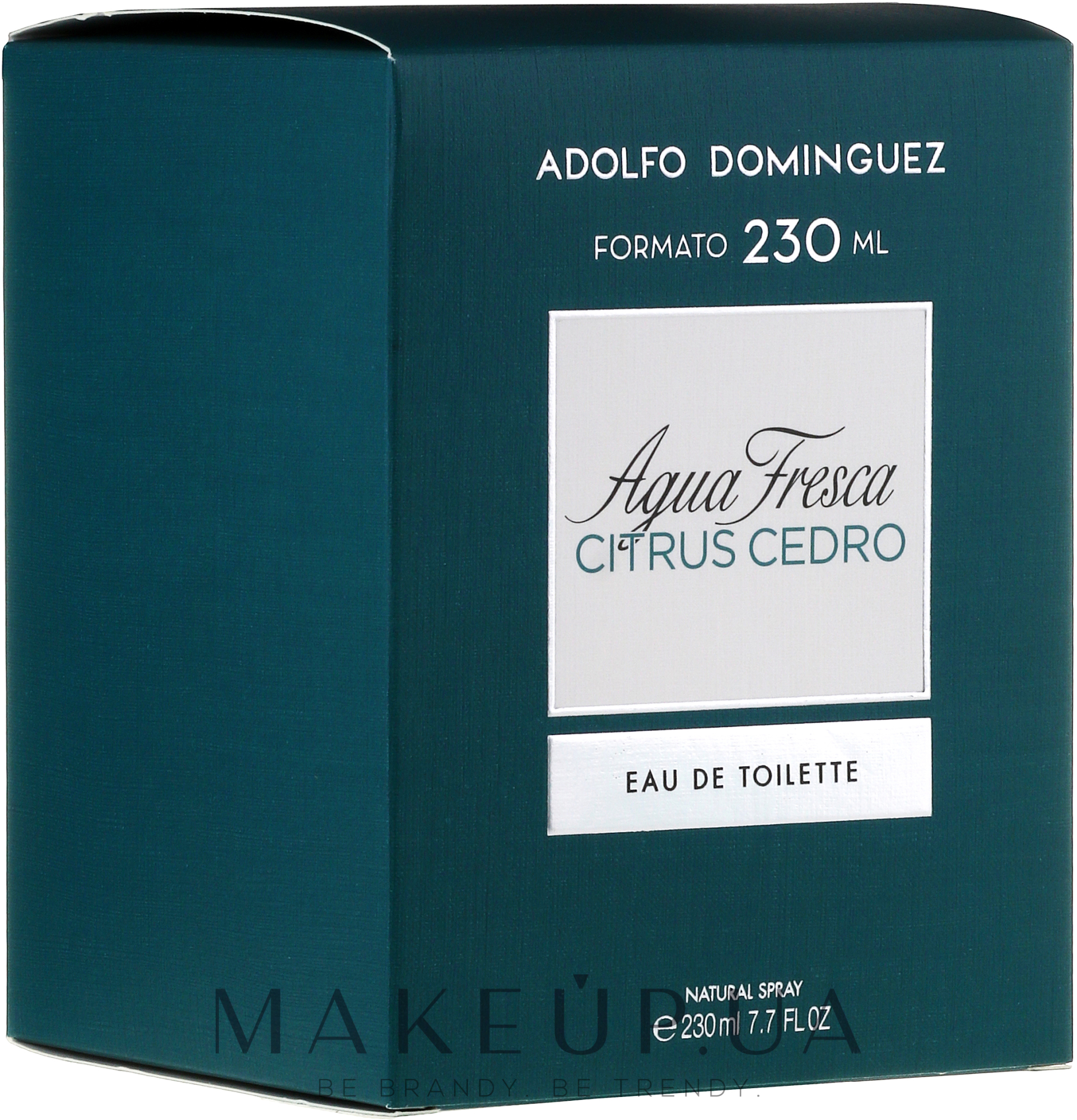 Adolfo Dominguez Agua Fresca Citrus Cedro - Туалетна вода — фото 120ml