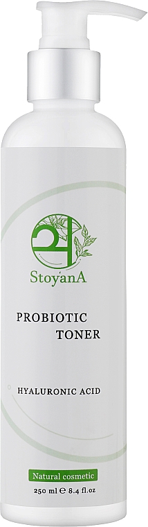 Увлажняющий тонер с гиалуроновой кислотой и пробиотиком - StoyanA Probiotic & Hyaluronic Acid Toner