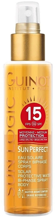 Двофазний сонцезахисний спрей для тіла - Guinot Sun Perfect SPF15 — фото N1