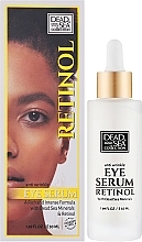 Сироватка для шкіри навколо очей з ретинолом та мінералами Мертвого моря - Dead Sea Collection Retinol Eye Serum — фото N2