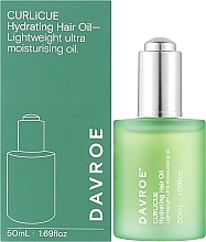 Масло для волнистых волос - Davroe Curlicue Hydrating Hair Oil — фото N2