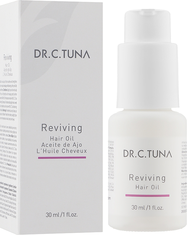 Олія для відновлення волосся - Farmasi Dr.C.Tuna Reviving Hair Oil — фото N2