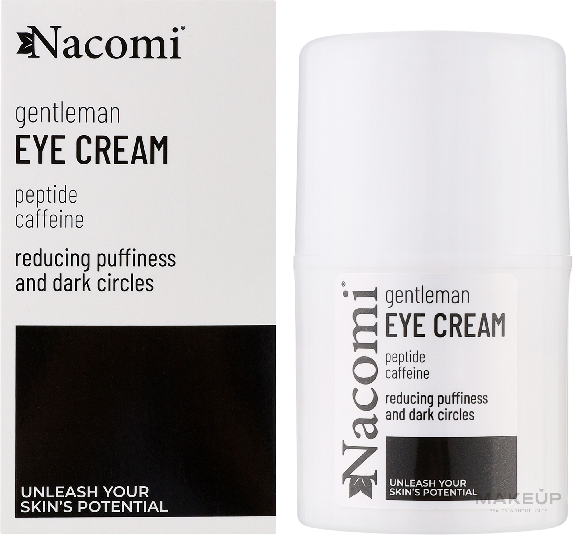 Крем для глаз для мужчин - Nacomi Gentelman Eye Cream For Men — фото 30ml