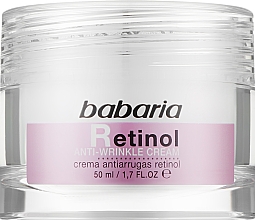 Парфумерія, косметика Крем для обличчя "Ретинол" - Babaria Retinol Anti-Wrinkle Cream