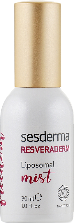 Липосомальный мист для лица - Sesderma Resveraderm Liposomal Mist (мини) — фото N2