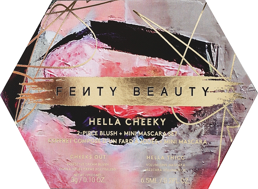 Набор - Fenty Beauty Hella Cheeky (mascara/6.5ml + blush/3g) — фото N1