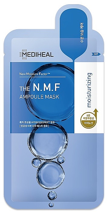 Тканевая маска для лица с увлажняющим эффектом - Mediheal The N.M.F Moisturizing Ampoule Mask — фото N1