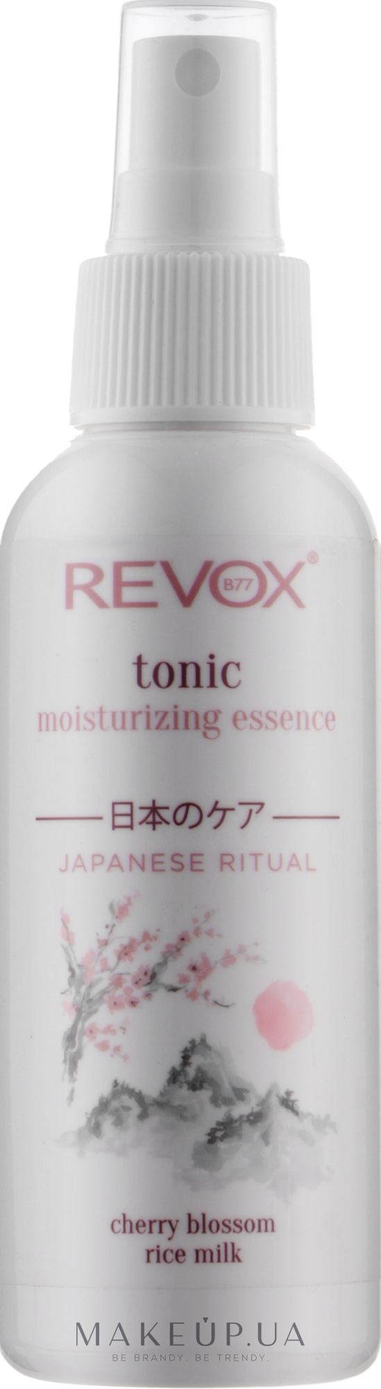 Тонизирующая увлажняющая эссенция для лица - Revox Japanese Ritual Tonic Moisturizing Essence — фото 120ml