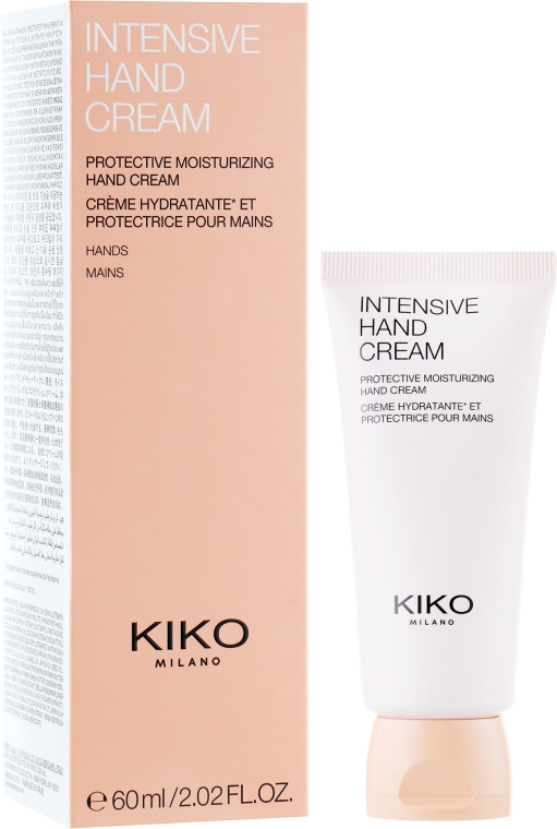 Увлажняющий и защитный крем для рук и кутикул - Kiko Milano Intensive Hand Cream — фото N2