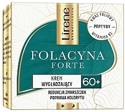 Парфумерія, косметика Розгладжувальний крем для обличчя 60+ - Lirene Folacyna Forte Smoothing Cream