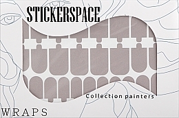 Духи, Парфюмерия, косметика Дизайнерские наклейки для ногтей "Beige mani" - StickersSpace 