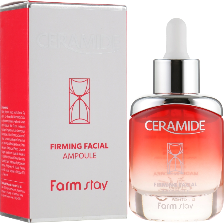 Зволожувальний засіб для шкіри - FarmStay Ceramide Firming Facial Ampoule