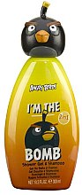 Парфумерія, косметика Шампунь-гель для душу - Air-Val International Angry Birds The Bomb Gel-Shampoo